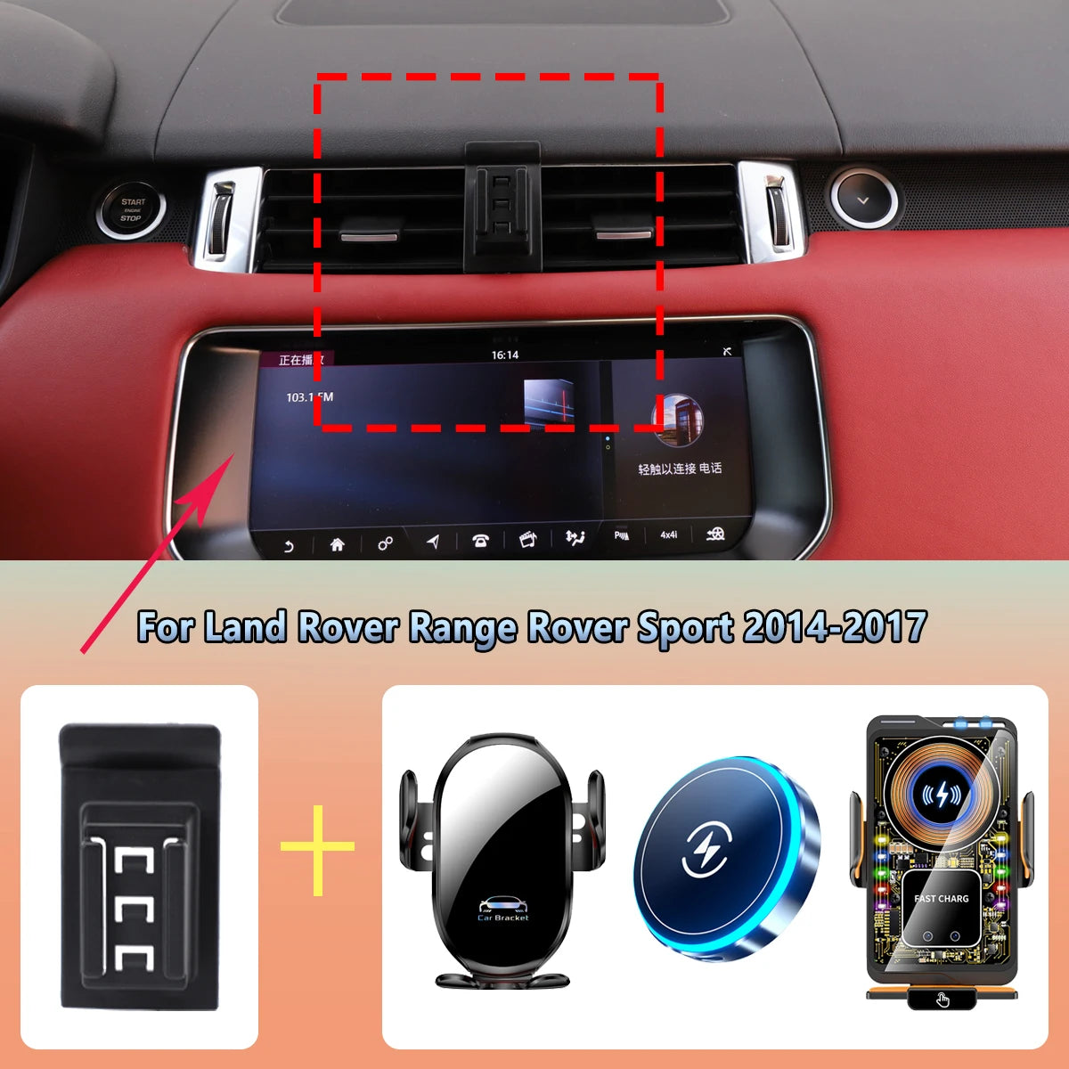Car Phone Holder vent For all cars