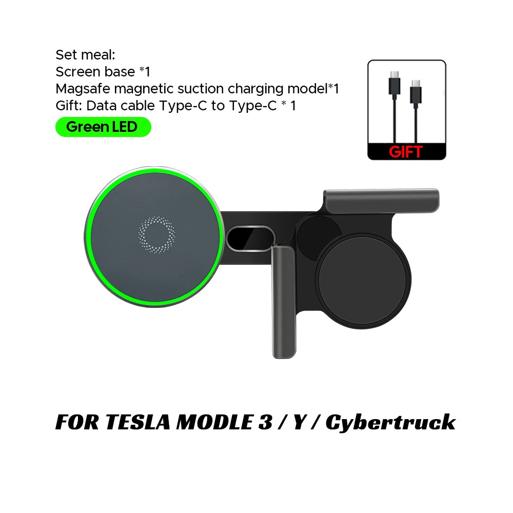 For Tesla Model Y/3/HIGHLAND 2024 Cybertruck  LAUNCH 2025 Magnetic Phone Holder